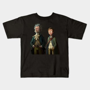 Richard and Mortimer, a Dapper Duo v3 (no text) Kids T-Shirt